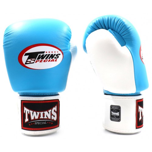 Боксерские перчатки Twins Special (BGVL-3T light blue-white)